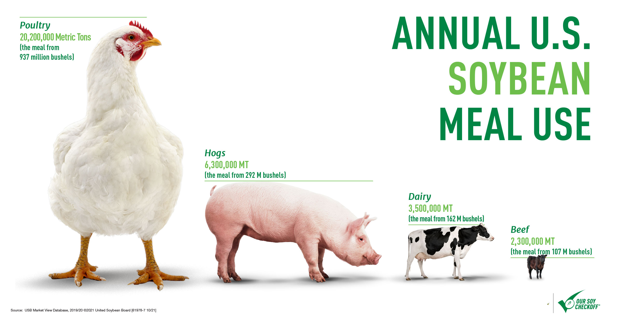 Annual U.S. Soybean Meal Use